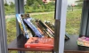 В Приоратском парке установили шкафы для обмена книгами