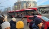 Водитель сбил подростка, который выходил из трамвая около "Пролетарской"