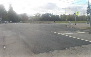 После вмешательства прокуратуры в Красносельском районе провели ремонт дорог