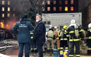  "360": источник рассказал о состоянии пострадавших сотрудников МЧС при пожаре на "Невской мануфактуре"