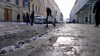 В Петербург 19 декабря пришла первая зимняя оттепель