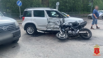 В Новом Девяткино в аварии погиб мотоциклист