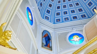 Новые залы и церковь Гатчинского дворца открыли после реставрации