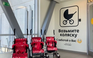 В Пулково теперь можно бесплатно арендовать детскую коляску
