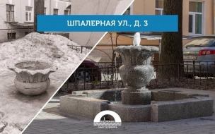 В Петербурге после реконструкции запустили пять фонтанов