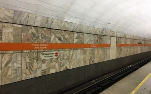 "Оранжевая" ветка метро в Петербурге работает штатно