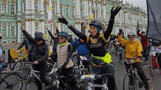 В Петербурге стартовала велогонка La Strada 