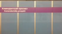 "Комендантский проспект" закрыли из-за бесхозного предмета