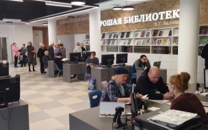 После реновации на Гражданском проспекте открыли две библиотеки