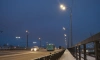 На Парнасском путепроводе установили 106 новых светодиодных фонарей