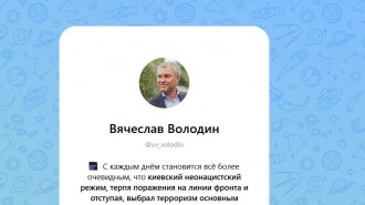 Володин обвинил Запад в трагедии со школьниками из Белоруссии
