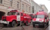 Дом Басевича  на Большой Пушкарской тушат 38 пожарных