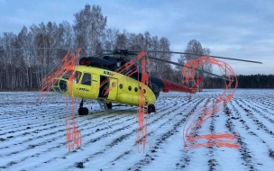 Вертолет Ми-8 совершил аварийную посадку в Тюменской области