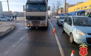 Курьер-велосипедист погиб под колесами фуры на улице Грибакиных