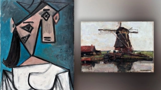 В Греции нашли украденные картины Пабло Пикассо и Пита Мондриана