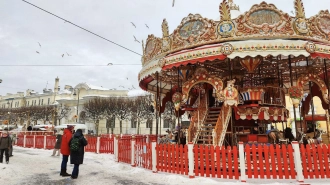 Главная Рождественская ярмарка Петербурга открылась 9 декабря