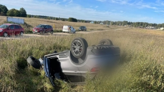 В аварии под Петербургом пострадали двое детей и мужчина