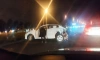 Ночью массовое ДТП затруднило движение на выезде из аэропорта Пулково