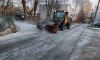 В Петербурге за прошлую неделю собрали первые два самосвала снега