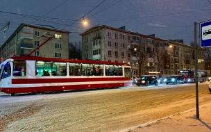 Трамвай №30, который запускали на время ремонта "Ладожск ...