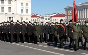 В Петербурге ограничили движение в связи с репетицией парада