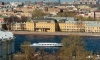 Пассажирский теплоход "Палех" сел на мель возле "Газпром арены"