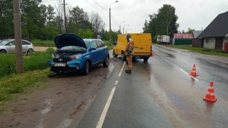 В Горелово в аварии пострадали трое человек