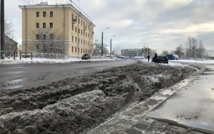 Стали известны худшие районы по уборке снега и льда в Петербурге