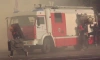 На проспекте Большевиков три пожарные машины тушили балкон 