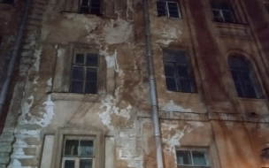 В центре Петербурга обрушилась часть фасада приюта принца П. Г. Ольденбургского