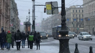 Циклон "Себастиан" принес в Петербург плюсовую температуру