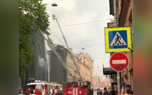 В Петроградском районе перекрыта Большая Пушкарская улица