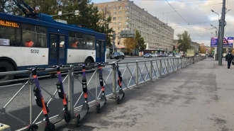 В Петербурге из-за дорожных работ изменят маршруты трамваи и троллейбусы