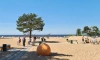 Благоустройство пляжа "Ласковый" завершат в середине августа
