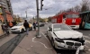 На Новочеркасском проспекте столкнулись машина такси и BMW