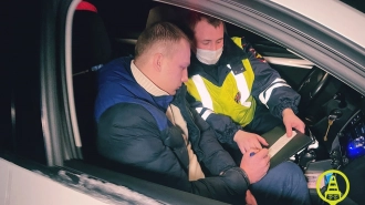В Калининском районе после погони задержали пьяного водителя Audi
