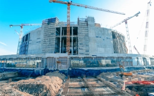 Строительство СКА Арена продолжится, несмотря на отмену ЧМ по хоккею в России