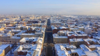 Неделя закончится в Петербурге порывистым ветром и снегопадом