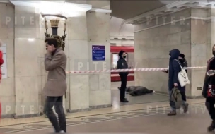 Упавший на пути в петербургском метро мужчина погиб