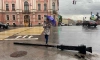В Петербурге объявили "оранжевый" уровень опасности из-за дождя 