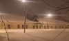 Снег обвалил крышу Инженерного дома в Выборге
