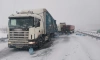 Движение по "Сортавале" в сторону Петербурга перекрыто из-за ДТП с тремя грузовыми и пятью легковыми автомобилями