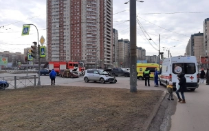В ДТП с несколькими машинами в Приморском районе пострадали люди