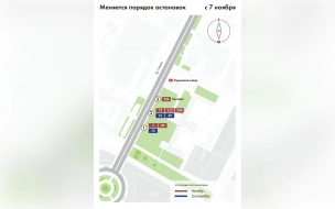 У метро "Кировский завод" изменится порядок остановок