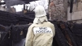 В Левашово ночью пожар тушили 15 спасателей