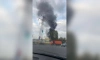 В Красногвардейском районе Петербурга горел ангар