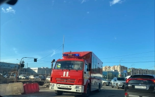 На улице Потапова сгорели грузовик и легковушка