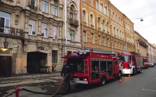 МЧС локализовало пожар в отеле на Садовой улице