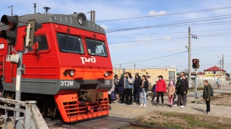 На перегоне Новая Деревня — Лахта злоумышленники подожгли релейный шкаф