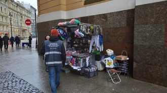 В пяти районах Петербурга снесли незаконные торговые точки